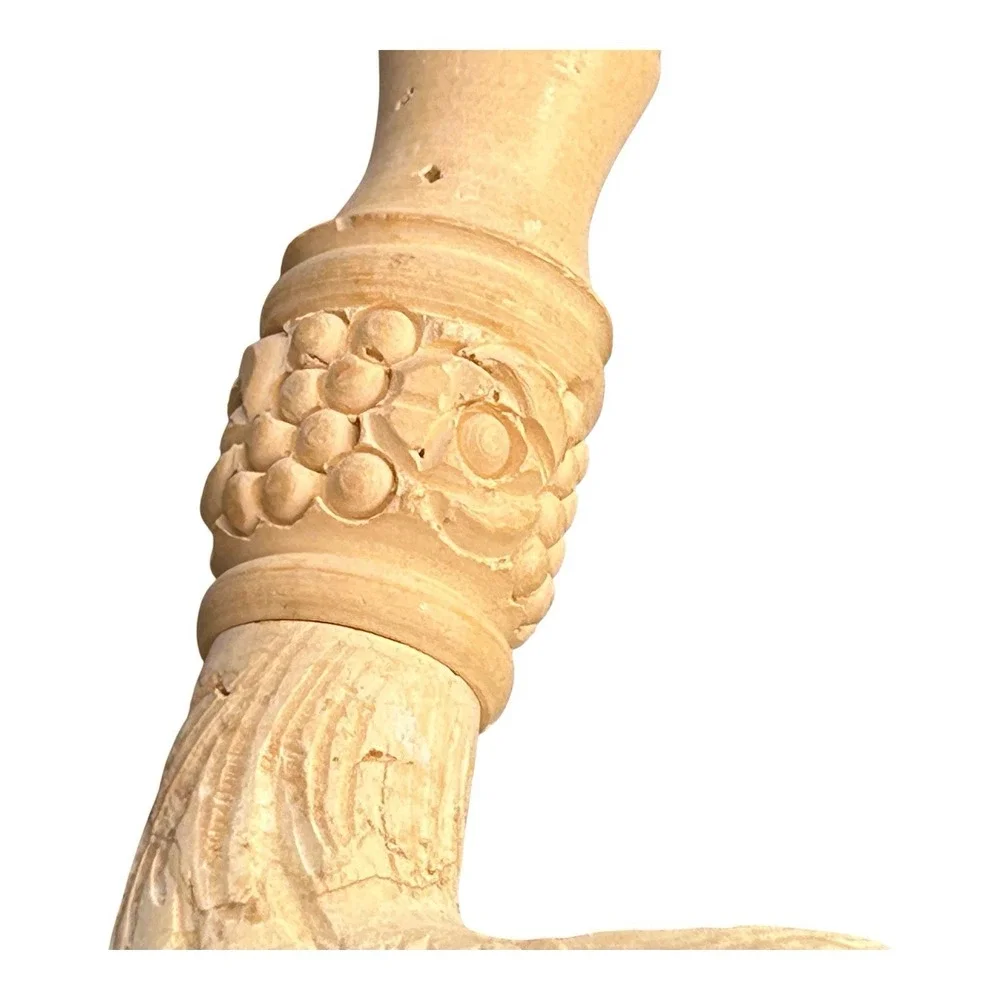 VTG Hand Carved Meerschaum Lion‎ Smoking Pipe